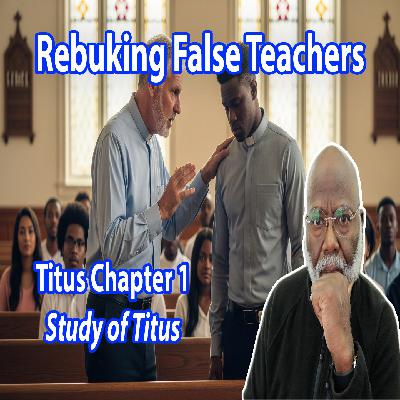 Rebuking False Teachers (Titus Chapter 1) Rebuking False Teachers (Titus Chapter 1)
