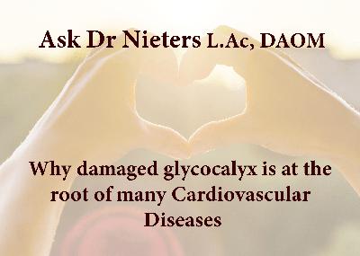 Q&A 4/20/23 Why damaged glycocalyx is at the root cause of most Cardiovascular Diseases Q&A 4/20/23 Why damaged glycocalyx is at the root cause of most Cardiovascular Diseases
