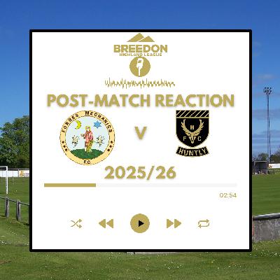 2025/25: Forres Mechanics v Huntly