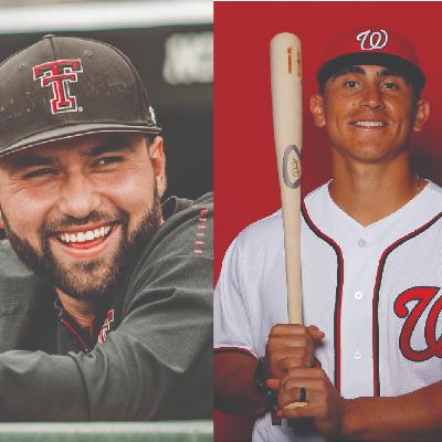 Tres Barrera (Washington Nationals) Eric Gutierrez (Texas Tech)