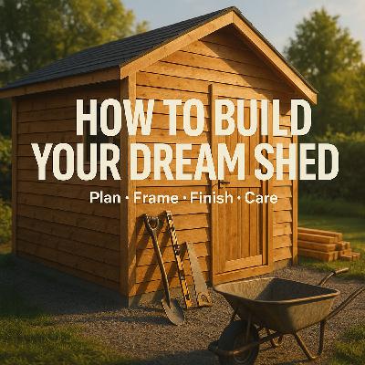 How to Build Your Dream Shed — Step-by-Step Guide from Foundation to Finish