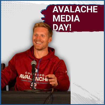 Colorado Avalanche Media Day! Team Shows Confidence and Everyone LOVES Brent Burns.