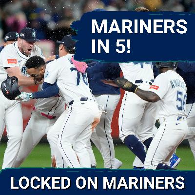 THE SEATTLE MARINERS ARE GOING TO THE ALCS!!!
