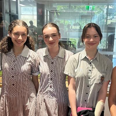 Haileybury Rendall Students Mahu Hatch, Elissa Unwin, Amelia Wurst and Aaliyah Thomas tell Katie Woolf they’ve been busy rehearsing for their production called The Addams Family- A New Musical, ahead of their performances at the AANT Centre next week, and share a taste of what’s in store for the audience