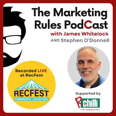 Live from RecFest 2025 with Stephen O'Donnell Live from RecFest 2025 with Stephen O'Donnell