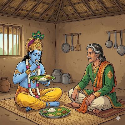 51. Krishna’s Peace Mission: Draupadi’s Wrath & The Meal at Vidhur’s (Bhagavadyana Parva Part 1)