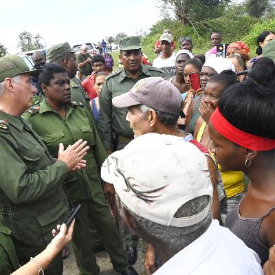 Díaz-Canel en Santiago y Guantánamo