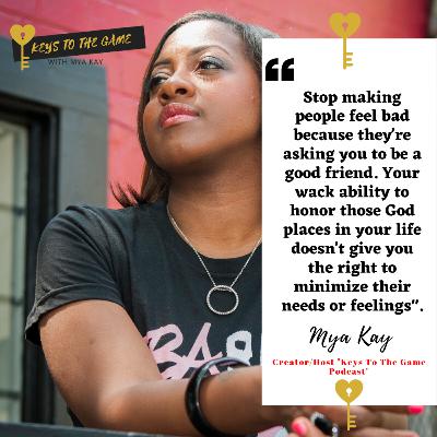 Keys To The Friendship Game Keys To The Friendship Game