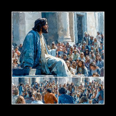 Yeshua's Sermon On The Courthouse Steps