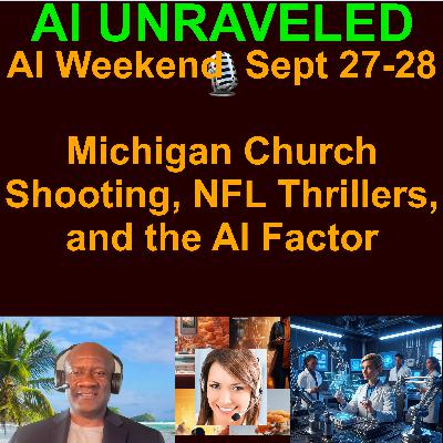 AI Behind the Weekend’s Biggest Headlines: Michigan Church Shooting, 40–40 Cowboys–Packers, Steelers Win in Ireland