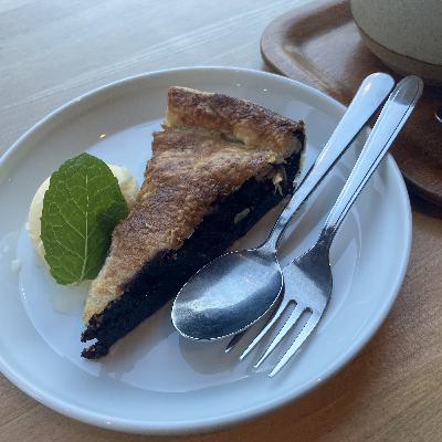 妙蓮寺のブルーベリーパイ