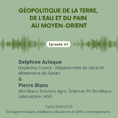 Géopolitique de la terre, de l'eau et du pain au Moyen-Orient / D. Acloque et P. Blanc