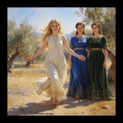 Amore e Psiche - Quarta puntata (Psiche rivede le sue sorelle) - BONUS