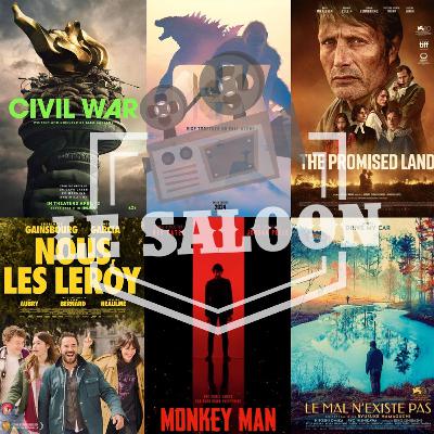 CIVIL WAR, NOUS LES LEROY, MONKEY MAN et THE DEVILS - Le Saloon d'avril 2024