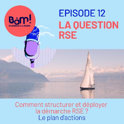 #12 La Question RSE – Comment structurer et piloter la démarche RSE ? Le plan d’actions #12 La Question RSE – Comment structurer et piloter la démarche RSE ? Le plan d’actions