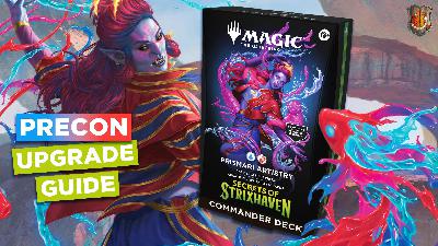 “Prismari Artistry” Precon Upgrade | Secrets of Strixhaven | 734 “Prismari Artistry” Precon Upgrade | Secrets of Strixhaven | 734