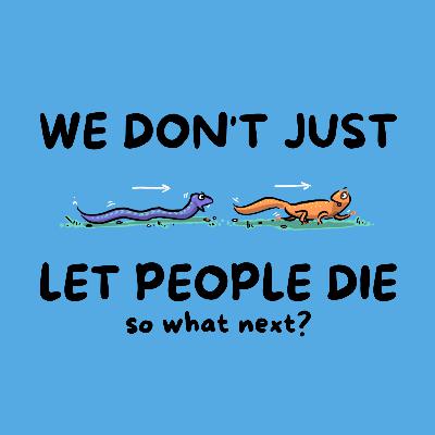 We Don't Just Let People Die ~ so what next?