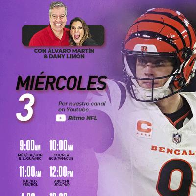 Burrow va por el milagro… ¡y mucho más! 🏈 LA NFL AL DÍA #34 | Álvaro Martín & Dany Limón