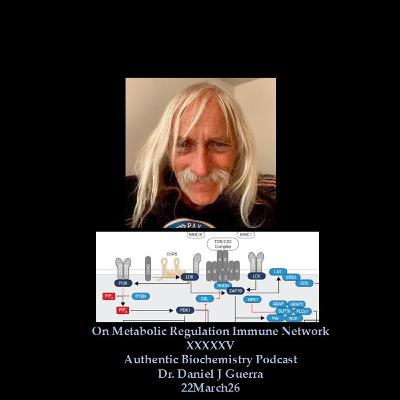 On Metabolic Regulation Immune Network XXXXXV Authentic Biochemistry Podcast Dr. Daniel J Guerra 22March26 On Metabolic Regulation Immune Network XXXXXV Authentic Biochemistry Podcast Dr. Daniel J Guerra 22March26