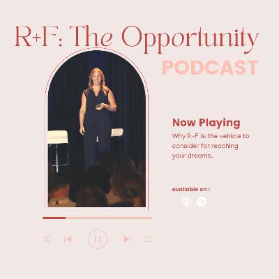 Why R+F is the right opportunity for you. Why R+F is the right opportunity for you.
