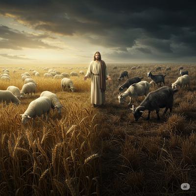 What Did Jesus Mean By Goats And Tares In Contrast To Sheep And Wheat? (with transcription)? What Did Jesus Mean By Goats And Tares In Contrast To Sheep And Wheat? (with transcription)?