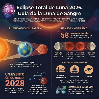 88 - El Eclipse Lunar Total en la Madrugada del 3 de Marzo de 2026