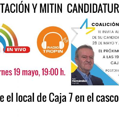 Presentación y mitin CC Fasnia 19-5-23