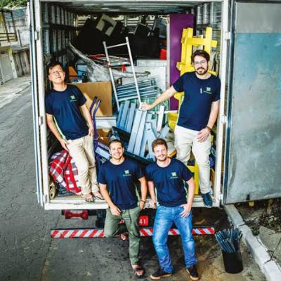 A reutilização de objetos e materiais pode ajudar as pessoas e o planeta.