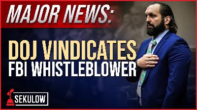 MAJOR NEWS: DOJ Vindicates FBI Whistleblower