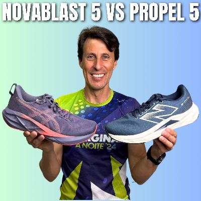 Novablast 5 vs Propel v5 | Conforto e maciez