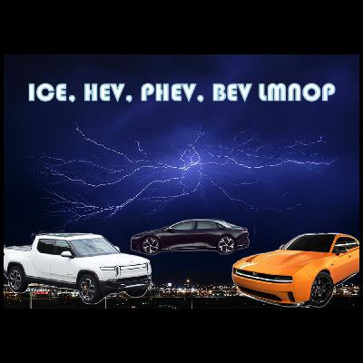 ICE, HEV, BEV, PHEV LMNOP