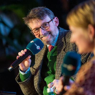 Mit Christoph Peters in der rbb Dachlounge