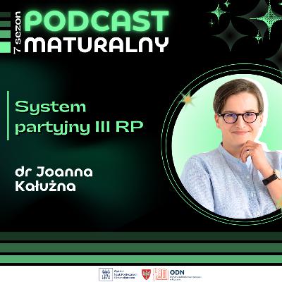 System partyjny III RP | dr Joanna Kałużna