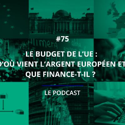 75 - Le budget de l'Union européenne : d'où vient l'argent européen et que finance-t-il ?