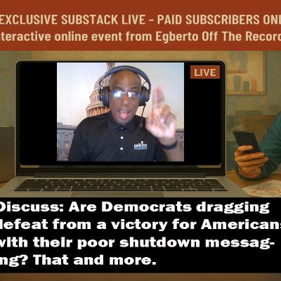 Substack Live for Paid Subscribers 2025-10-05