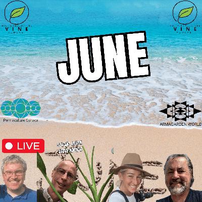 96. LIVE Permaculture Monthly with "Permaculture Canada" – June, speical guest Steve Koontz