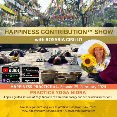 E25 Happiness Practice 4: Yoga Nidra