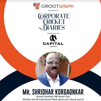 Shridhar Korgaonkar – General Secretary, All India Reserve Bank Sports | Corporate Cricket Diaries