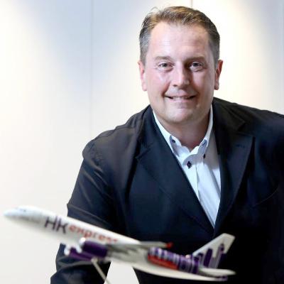 Andrew Cowen, Chief Executive Officer for HK Express
