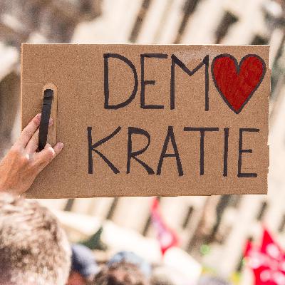 Politologe Arzheimer - Viele Menschen stehen fest auf dem Boden der Demokratie