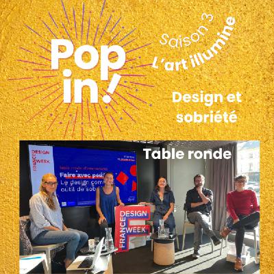 Table ronde "Faire avec peu : le design comme outil de sobriété" Table ronde "Faire avec peu : le design comme outil de sobriété"