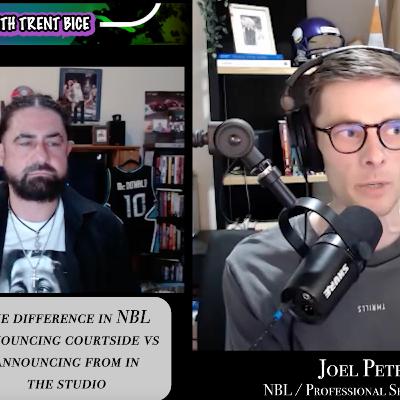 #NBL25 RD 20 - Announcer advice, Broadcast Behind-the-scenes, NBL Playoff predictions, awards + more with Joel Peterson