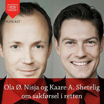 Ola Ø. Nisja og Kaare A. Shetelig om sakførsel i retten