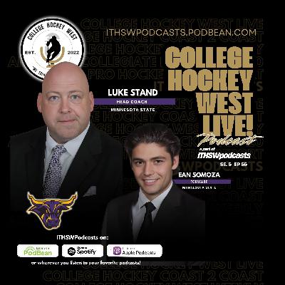 College Hockey West LIVE! Se 5 Ep 56 Jan. 25, 2026 College Hockey West LIVE! Se 5 Ep 56 Jan. 25, 2026