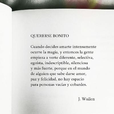 Quererse bonito.