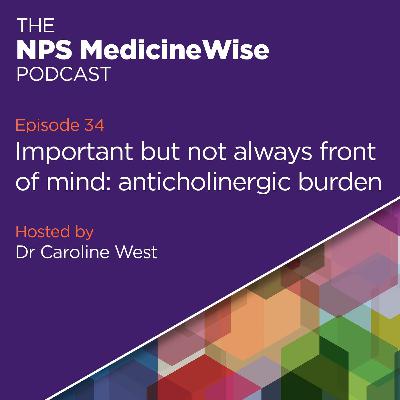Episode 34: Important but not always front of mind – anticholinergic burden Episode 34: Important but not always front of mind – anticholinergic burden