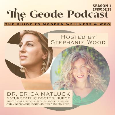 Dr. Erica Matluck, Founder of Seven Senses, Talks Modern Medicine, Healing, and Motherhood. Dr. Erica Matluck, Founder of Seven Senses, Talks Modern Medicine, Healing, and Motherhood.