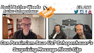 David Bather Woods - Can Pessimism Save Us? Schopenhauer's Surprising Message About Life  | STM Podcast #246
