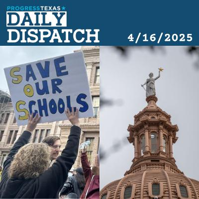 Daily Dispatch 4/16/25: Democrats Have A Plan To Stop Vouchers, and More