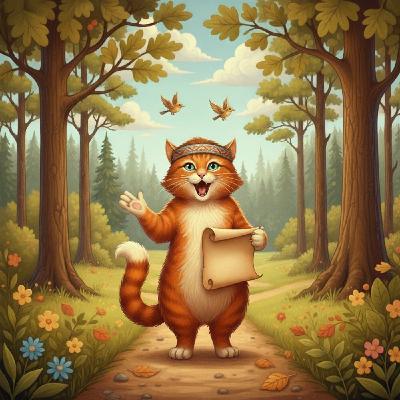 Кот стихоплет